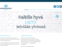 Tablet Screenshot of liedonkokoomus.fi